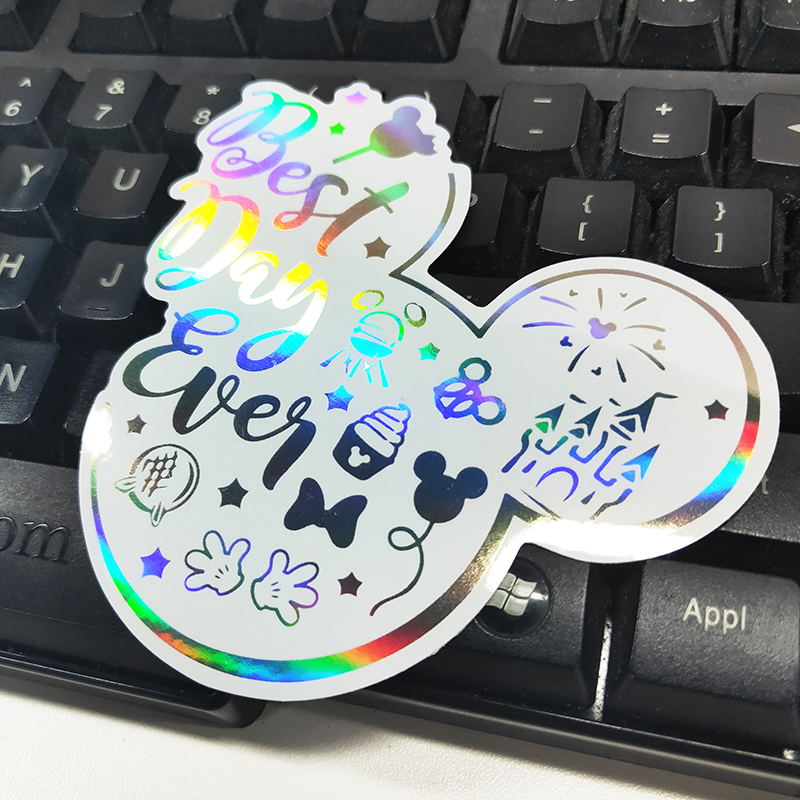 Custom Make Waterproof Holographic Sticker